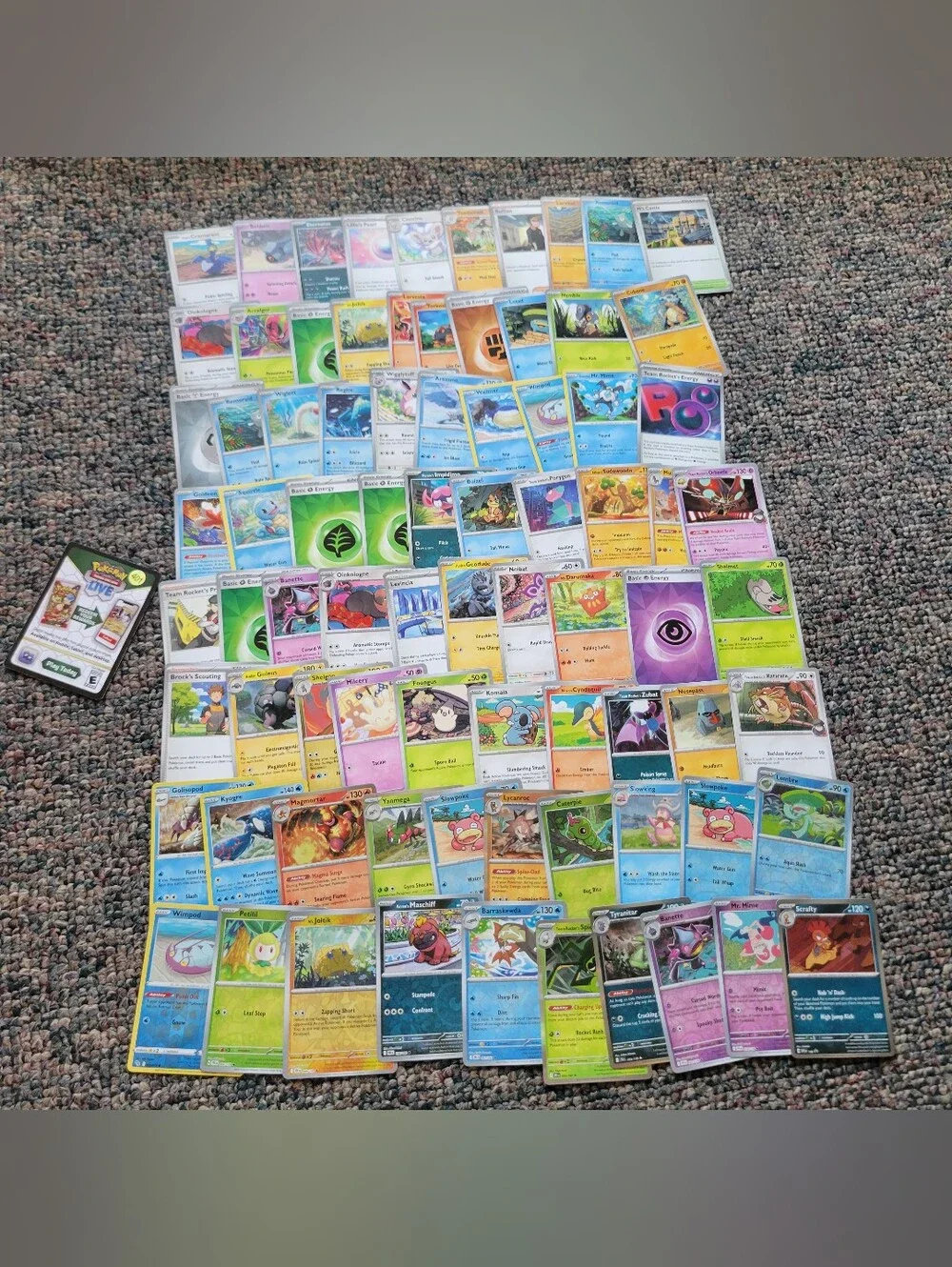 Pokemon Trading 80 card bulk  Set # 401